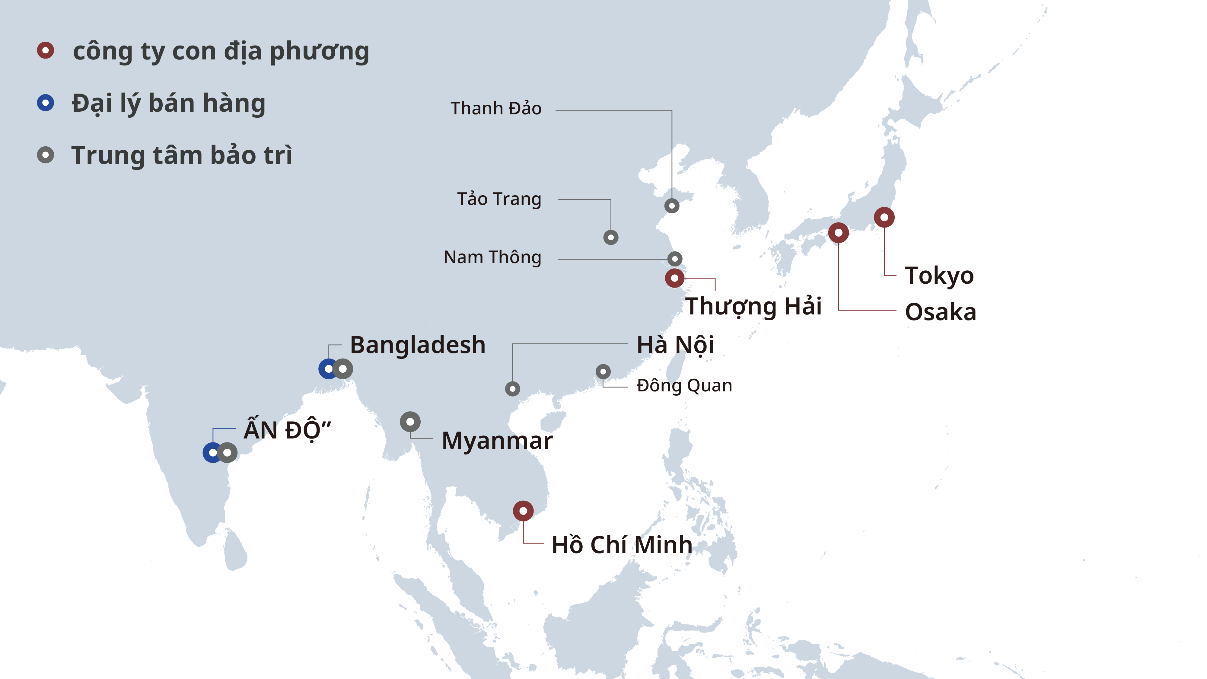 Maintenance Center Map